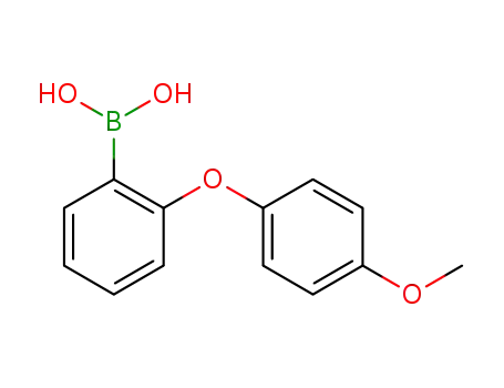 Molecular Structure of 871125-77-8 (2-(4'-methoxybenzyloxy)phenylboronic acid)