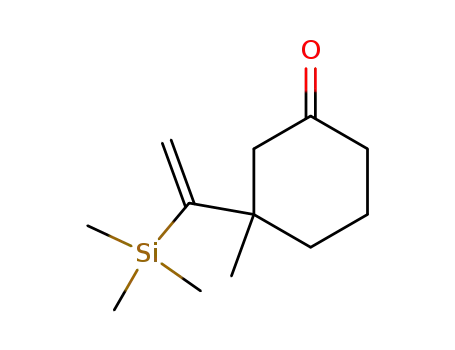 Cyclohexanone, 3-methyl-3-[1-(trimethylsilyl)ethenyl]-