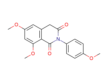 6,8-dimethoxy-2-(4-methoxyphenyl)isoquinoline-1,3(2H,4H)-dione