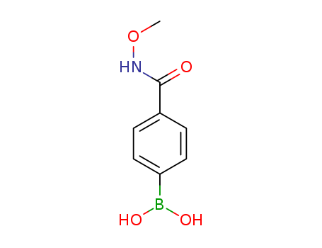4-(O-Methylhydroxylaminocarbonyl)benzeneboronic acid 97%