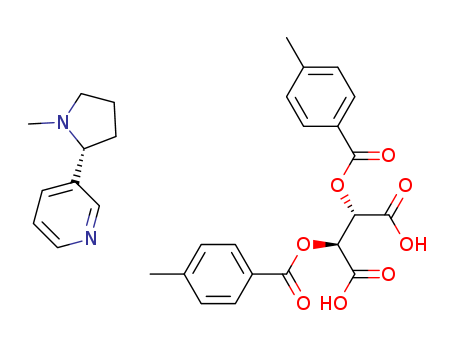 (+)-nicotine (+)-di-P-toluoyltartrate
