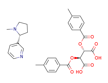 (+)-Nicotine (+)-di-p-toluoyltartrate salt