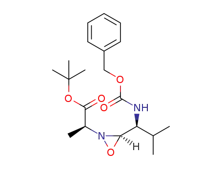 (S)-tert-butyl 2-((R)-3-((S)-1-(((benzyloxy)carbonyl)amino)-2-methylpropyl)-1,2-oxaziridin-2-yl)propanoate