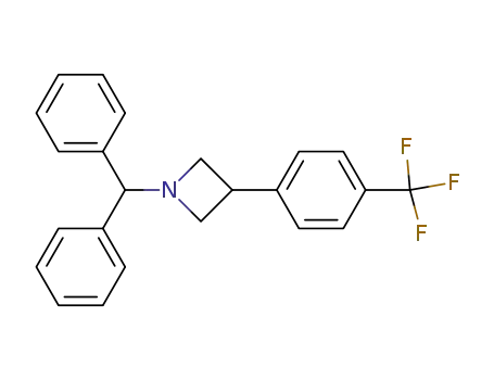 1-benzhydryl-3-(4-(trifluoromethyl)phenyl)azetidine