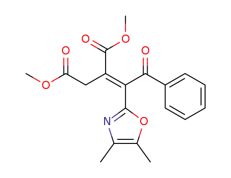 dimethyl (2Z)-2-[1-(4,5-dimethyl-1,3-oxazol-2-yl)-2-oxo-2-phenylethylidene]succinate