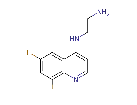 N<sub>1</sub>-(6,8-difluoroquinolin-4-yl)ethane-1,2-diamine