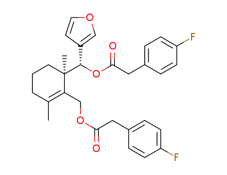 C<sub>30</sub>H<sub>30</sub>F<sub>2</sub>O<sub>5</sub>
