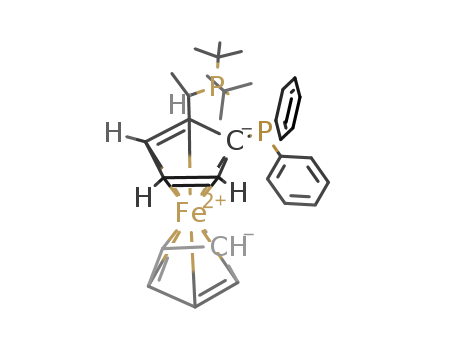(R)-1-[(SP)-2-(Diphenylphosphino)ferrocenyl]ethyldi-tert-butylphosphine