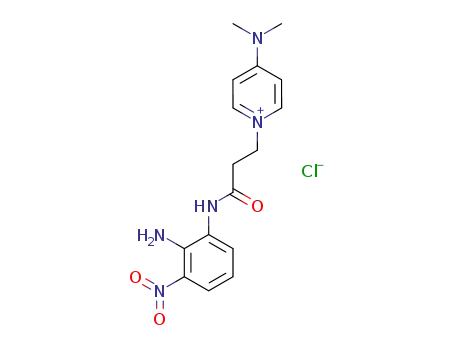 1-[2-(2-Amino-3-nitro-phenylcarbamoyl)-ethyl]-4-dimethylamino-pyridinium; chloride