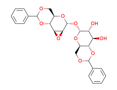 2,3-anhydro-4,6-O-benzylidene-α-D-mannopyranosyl 4,6-O-benzylidene-α-D-glucopyranoside