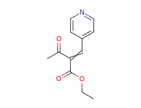 Butanoic acid, 3-oxo-2-(4-pyridinylmethylene)-, ethyl ester