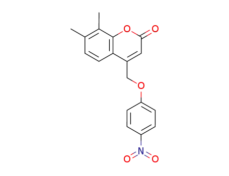 7,8-Dimethyl-4-(4-nitro-phenoxymethyl)-chromen-2-one