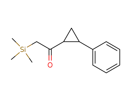 Ethanone, 1-(2-phenylcyclopropyl)-2-(trimethylsilyl)-