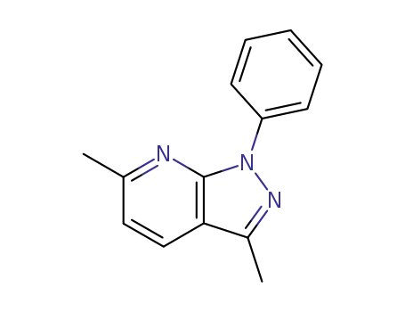 1H-Pyrazolo[3,4-b]pyridine, 3,6-dimethyl-1-phenyl-