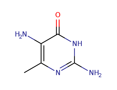 2,5-diamino-6-methyl-1H-pyrimidin-4-one cas  4214-86-2