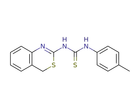 N-(4H-3,1 benzothiazin-2-yl)-N'-(p-tolyl)-thiourea
