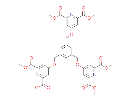 1,3,5-Tris<<2,6-bis(methoxycarbonyl)-4-pyridinyloxy>methyl>-benzol