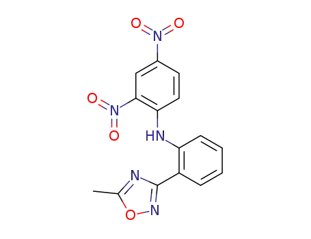 3-<2-(2,4-dinitrophenyl)aminophenyl>-5-methyl-1,2,4-oxadiazole