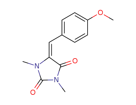 2,4-Imidazolidinedione, 5-[(4-methoxyphenyl)methylene]-1,3-dimethyl-