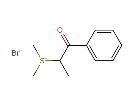 Sulfonium, dimethyl(1-methyl-2-oxo-2-phenylethyl)-, bromide