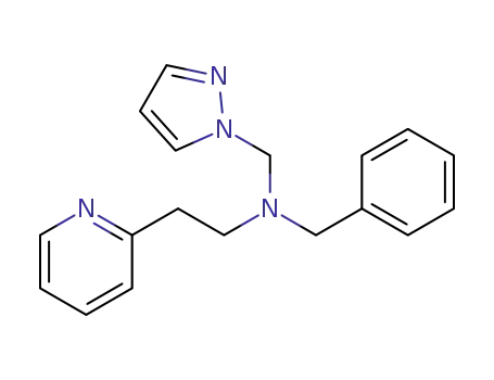 N-{(pyrazol-1-yl)methyl}-N-benzyl-2-(pyridin-2-yl)ethanamine