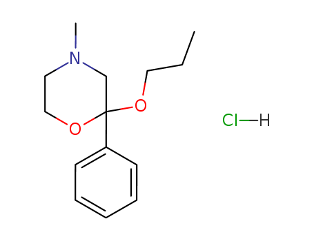 4-methyl-2-phenyl-2-prop-2-enoxymorpholine hydrochloride