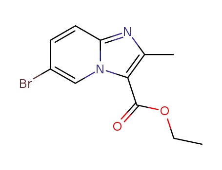 Ethyl 6-bromo-2-methylimidazo[1,2-A]pyridine-3-carboxylate