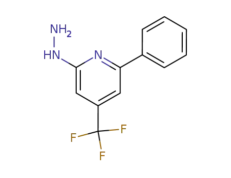 2-hydrazino-4-trifluoromethyl-6-phenylpyridine