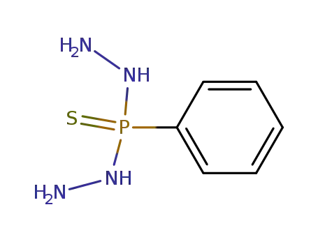 Molecular Structure of 5395-21-1 ((hydrazinyl-phenyl-phosphinothioyl)hydrazine)