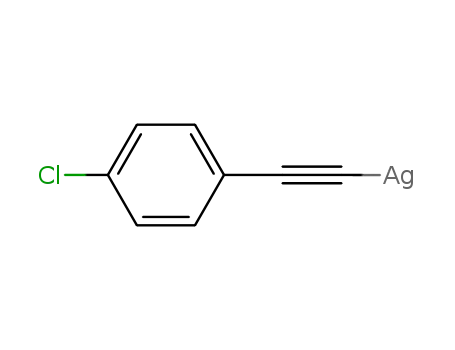 Molecular Structure of 49748-65-4 (Silver, [(4-chlorophenyl)ethynyl]-)