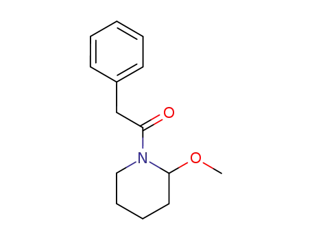 Piperidine, 2-methoxy-1-(phenylacetyl)-