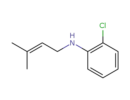 Benzenamine, 2-chloro-N-(3-methyl-2-butenyl)-