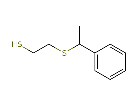 Molecular Structure of 90861-38-4 (Ethanethiol, 2-[(1-phenylethyl)thio]-)