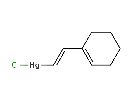 Mercury, [(1E)-2-(1-cyclohexen-1-yl)ethenyl]chloro-