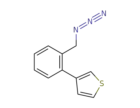 3-(2-(azidomethyl)phenyl)thiophene