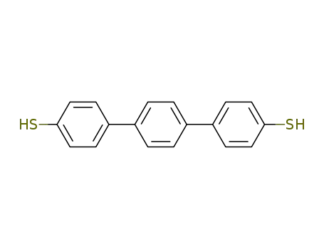 Molecular Structure of 174706-21-9 (p-Terphenyl-4,4′′-dithiol)