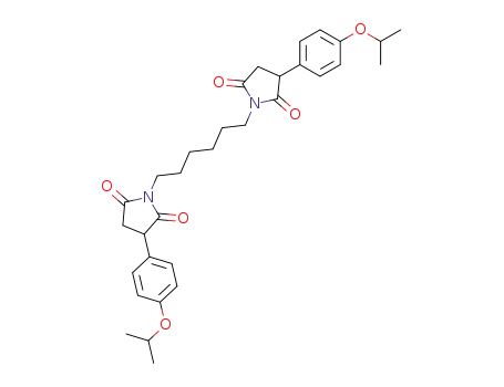 1,1'-(1,6-Hexanediyl)bis(3-(4-(1-methylethoxy)phenyl)-2,5-pyrrolidinedione)
