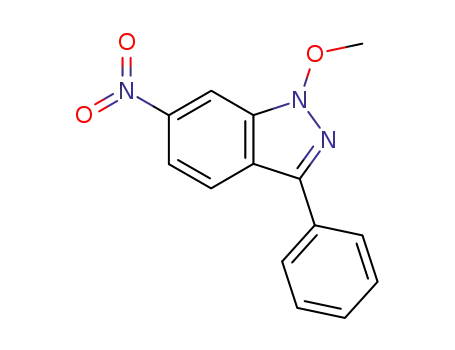 1H-Indazole, 1-methoxy-6-nitro-3-phenyl-
