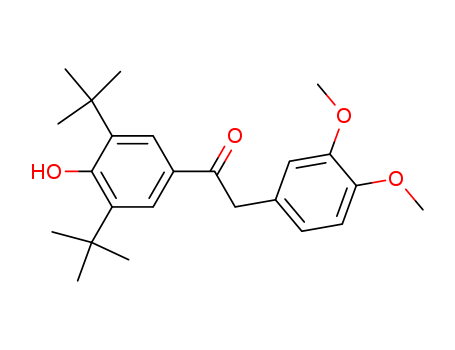 Ethanone, 1-[3,5-bis(1,1-dimethylethyl)-4-hydroxyphenyl]-2-(3,4-dimethoxyphenyl)-