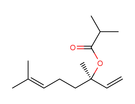 (R)-1,5-디메틸-1-비닐헥스-4-에닐 이소부티레이트