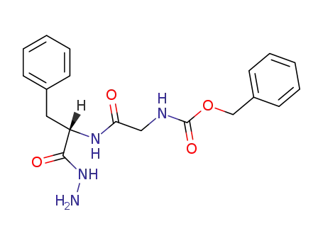 Molecular Structure of 17942-42-6 (benzyl {2-[(1-hydrazinyl-1-oxo-3-phenylpropan-2-yl)amino]-2-oxoethyl}carbamate (non-preferred name))