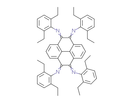 4,5,9,10-tetra(2,6-diethylphenylimino)pyrenylidene