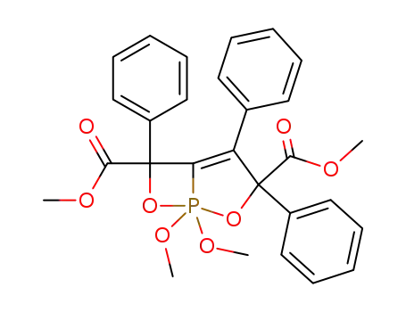 1,1-Dimethoxy-3,4,6-triphenyl-3,6-di(methoxycarbonyl)-2,7-dioxa-1-phosphabicyclo<3.2.0>-4-heptene