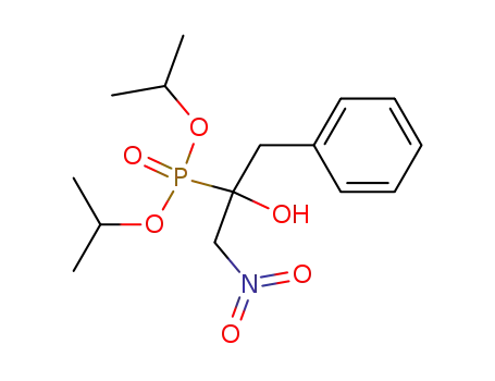 Phosphonic acid, [1-hydroxy-1-(nitromethyl)-2-phenylethyl]-,
bis(1-methylethyl) ester