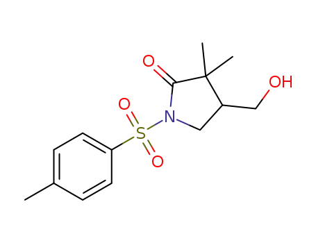 3,3-dimethyl-4-hydroxymethyl-1-(p-toluenesulfonyl)pyrrolidin-2-one