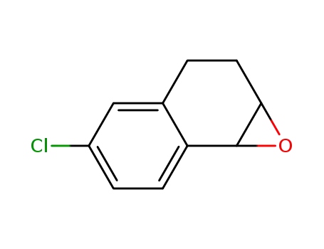 Molecular Structure of 75693-22-0 (6-Chlor-1,2-epoxy-tetralin)