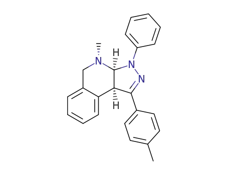 (3aS,4S,9bS)-4-Methyl-3-phenyl-1-p-tolyl-3a,4,5,9b-tetrahydro-3H-pyrazolo[3,4-c]isoquinoline