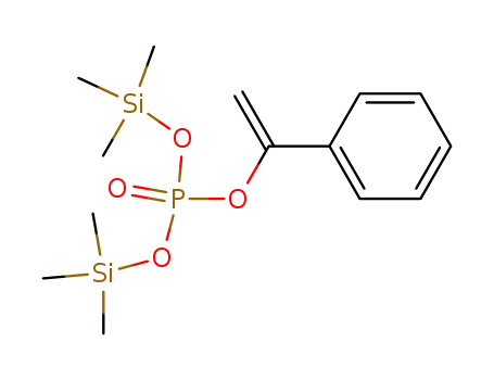 Phosphoric acid, 1-phenylethenyl bis(trimethylsilyl) ester