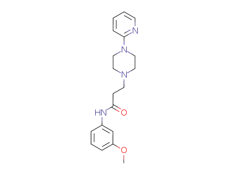N-(3-Methoxy-phenyl)-3-(4-pyridin-2-yl-piperazin-1-yl)-propionamide
