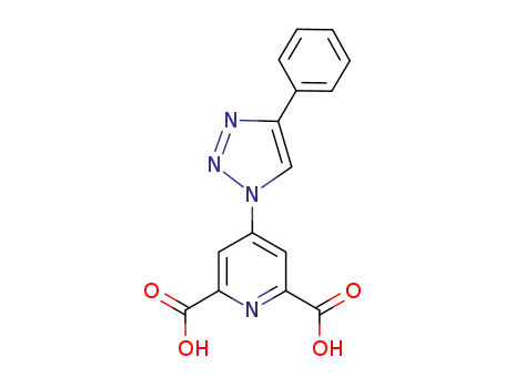 4-(4-phenyl-1H-1,2,3-triazol-1-yl)pyridine-2,6-dicarboxylic acid